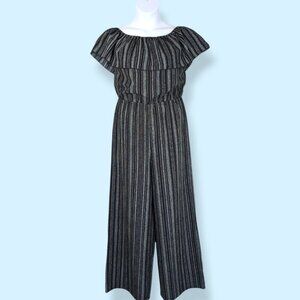 Kiwi & Punch Dark Striped Jumpsuit